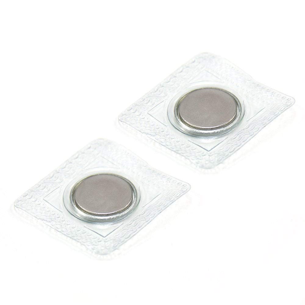 - First4magnets F15PVC-5-AMZ F15PVC-5 Stitch In PVC Coated Quick Change Textile Magnet - Magic & Illusions (4 Pairs), Silver, 25 x 10 x 3 cm, 4 Pairs