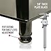 Universal TV Stand with Storage - fits Samsung, Vizio, LG, Sony and more