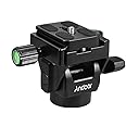 Andoer M-12 Monopod Tilt Head Panoramic Head Telephoto Bird Watching with Quick Release Plate