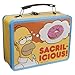 Vandor 67070 The Simpsons Large Tin Tote, Yellow