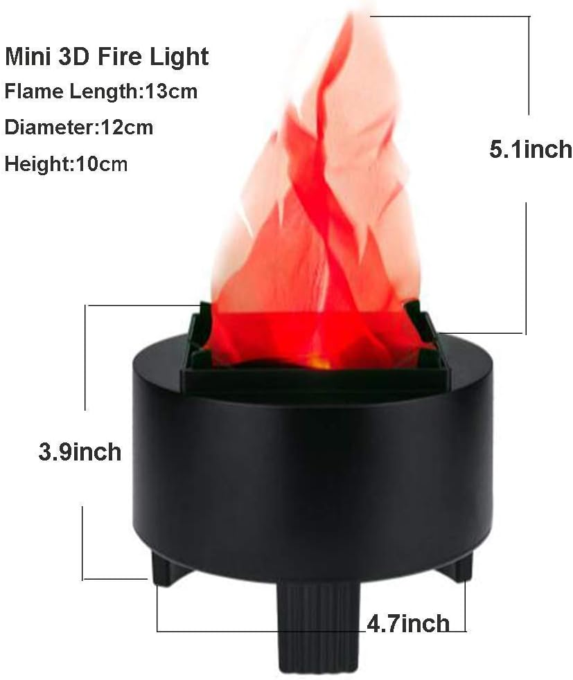 lampara de llama artificial 3d 110 v mini 3d falsa lampara de fuego realista efecto de llama lampara de fuego led 3d decorativa de fuego fuego fuego