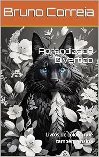 Livro Aprendizado Divertido: Livros de colorir que também ensina