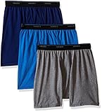 Hanes Men's FreshIQ ComfortBlend Boxer Brief, Medium - Assorted (3-Pack)