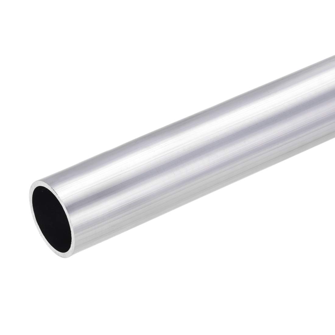 sourcing map 6063 Aluminum Round Tube, 30mm OD 26mm Inner Dia 300mm Length Seamless Straight Tubing