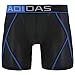 adidas Men's ClimaCool Mesh Single Boxer Brief Black/Shock Blue MD