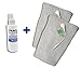 Premium Electrode Knee Sleeve Pair for electrotherapy - for Relief of Runner's Knee, Post-Op Pain, Tendonitis, Bursitis, Arthritis, Inflammation & More (Universal One Size Fits Most)