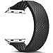 Apple Watch Band,Camyse 42mm iWatch Band Wrist Strap Premium Soft Silicone Replacement Rubber bands with Breathable Ventilation Holes for Apple Watch Series 3, 2, 1,Sport, Edition for Women Men- Black