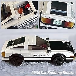 Mzexoma Initial D AE86 Trueno Toy Car Building