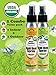 #1 Organic Insect Repellent ★ OUTDOOR 4oz + INDOOR 4oz Value Pack ★ Certified Organic by USDA ★ DEET Free, Kid Safe ★ No synthetic chemicals, No Alcohol ★ Cruelty Free, No animal tested ★ Made in USA