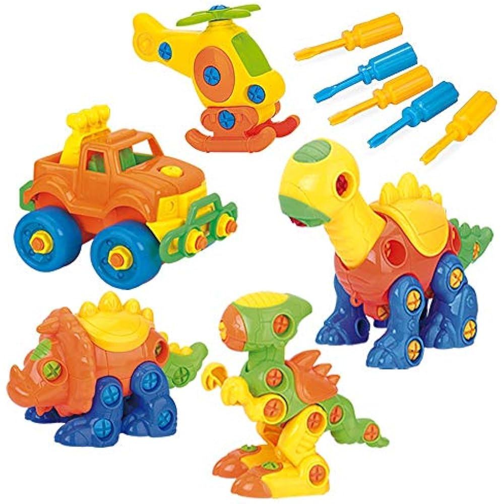 Dinosaur STEM Toys Learning Take Apart Fun (Pack Of 5 ...