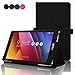 Asus Zenpad 7.0 Case, ACdream Protective Folio Premium PU Leather Cover Case for ASUS ZENPAD Z170C-A1-BK 7" Tablet 2015 Version (Will Not Fit Other Devices), Black