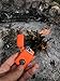 UST Wayfinder Lighter, Orange, with Piezo-Electric Ignition and Built-In Compass for Backpacking, Hunting and Hiking