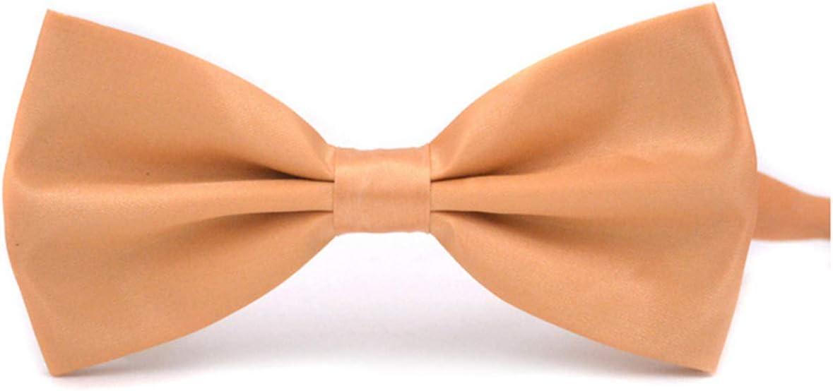 Mens Classic Pre-Tied Satin FormalBowtie Adjustable Length Many Colors Available