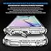 Ringke Fusion Compatible with Galaxy S6 Edge Case Brilliant Crystal Clear Transparent Hybrid Fortified PC Back Supple Silicone Bumper Impact Resistant for Galaxy S6 Edge - Clear