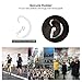 Straps Holder Compatible for Airpods, Paired Wireless Hook Accessories Holders Replacement with Airpods [One for Left and One for Right], White