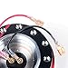 RED Quick Release for 6 Holes Racing Steering Wheel Hub Adapter Snap Off Boss Kit