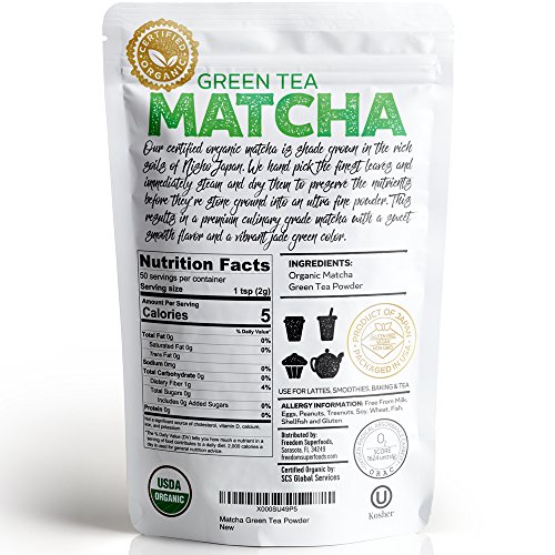 Premium Organic Japanese Matcha Green Tea Powder 100 Pure Make