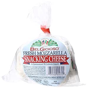Belgioioso, Fresh Mozzarella Snacking Cheese, 6 oz: Amazon ...