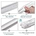T8 LED Tube Light, Dual-End Powered 4ft LED Bulbs, 18W 2000Lm, 6000K Cold White, LED Fluorescent Tube Replacement for G13 Fixtures(4 Pack)