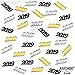 2019 Confetti | Pack of 1000, 1.5 Ounce - Graduation Party Supplies 2019 | Graduation Confetti 2019 | Anniversary | Graduation Table Decorations | Graduations Decorations 2019 | Gold Black Silver