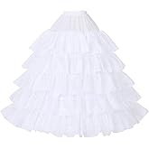 BEAUTELICATE Petticoat Hoop Slip Underskirt Women Wedding Dress Skirt Gown