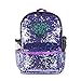 WOYYHO Magic Reversible Sequin School Backpack, Sparkly Lightweight Travel Bag With Mermaid Sequins For Girls/Boys, 17