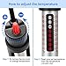 DaToo Aquarium Heater Fish Tank Heater Submersible 50 Watt, 1 Yr Warranty