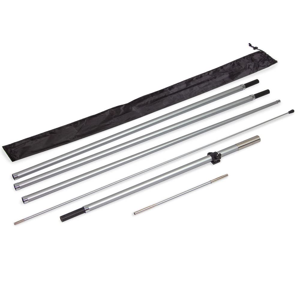 Vispronet Premium Extra Large Feather Flag Pole Set