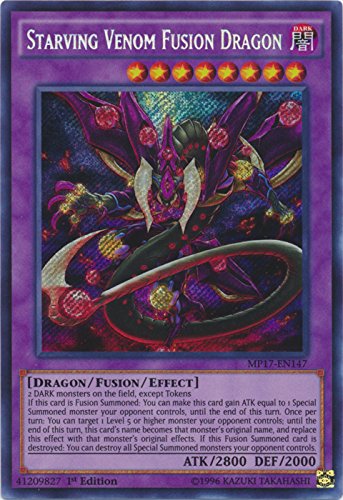 Starving Venom Fusion Dragon - MP17-EN147 - Secret Rare - 1st Edition - 2017 Mega-Tin Mega Pack (1st Edition)