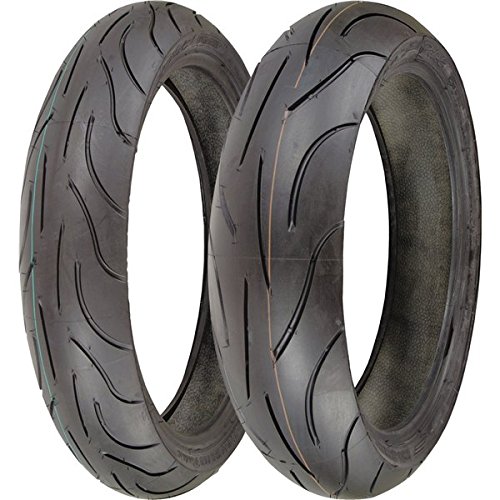 Michelin Pilot Power 120/70zr17 & 180/55zr17 180 55 17 120 70 17 2 Tire Set