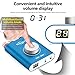 Nobsound NS-20G 200W Mini Bluetooth 5.0 Power Amplifier 2.0 Channel Wireless Receiver Hi-Fi DSP Stereo Headphone Audio Amp LED Display (Blue)thumb 4