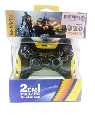 Controle Dualshock 2 X 1 Ps3 Pc C/ Fio - (bm-028)