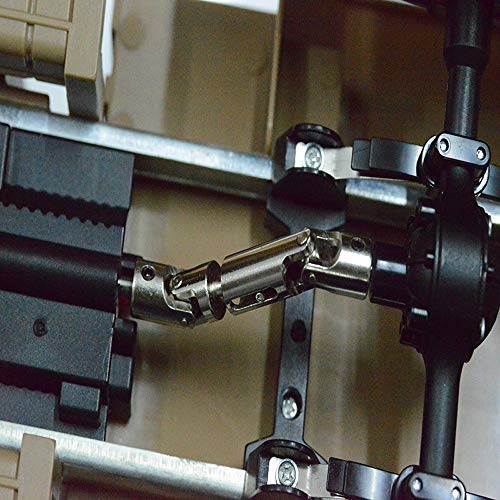 image for Wenini Drive Shaft - 2PC Upgrade Parts Silver Metal Drive Shaft for WP