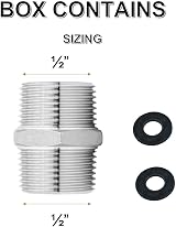 ZOTTI Shower Hose Extension Bracket 1/2" Chrome Plated Brass Rust Proof view 2