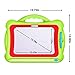 Magnetic Drawing Board, Geekper Green Erasable Colorful Magna Doodle Drawing Board Toys for Kids Writing Sketching Pad, with 5 Shape Stamps