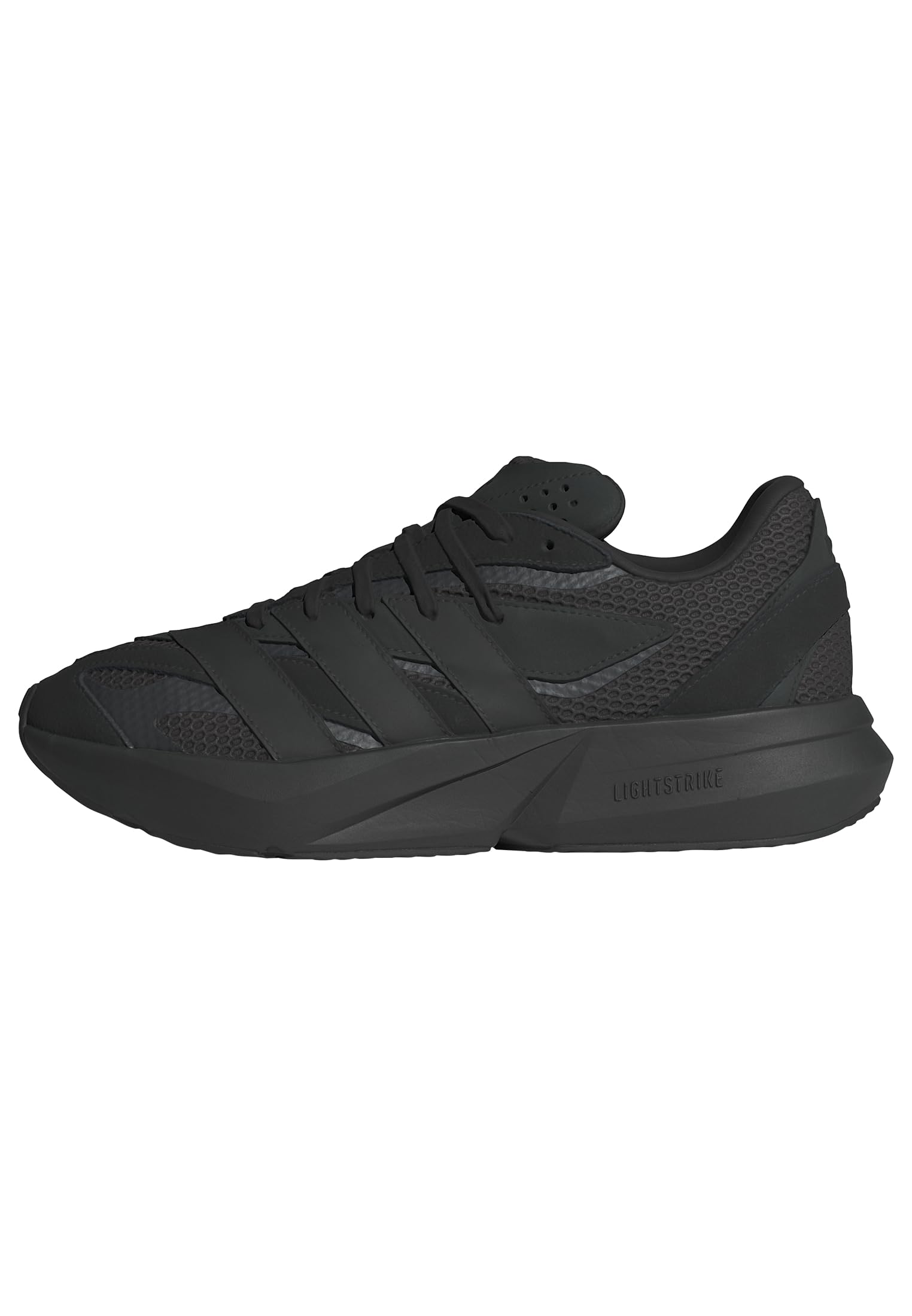 Photo 1 of Adidas Mens Lightstride Sportswear, Black/Black/Carbon, 10.5