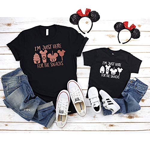 Matching Disney Shirts, Disney Family Shirts, I'm just here for the snacks Disney shirt D111
