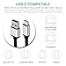 PECHAM USB Type C Cable USB C to USB A Braided Data Cable 3.3Ft [1M] with Reversible Connector for New MacBook 12 inch, ChromeBook Pixel, Nokia N1 Tablet, Asus Zen AiO and Other Type-C Devices