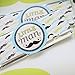 Dashing Little Man Mustache Party - DIY Party Supplies - Baby Shower or Birthday Party DIY Wrapper Favors & Decorations - Set of 15