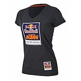 Red Bull KTM Factory Racing Women's Logo V-Neck Tee
