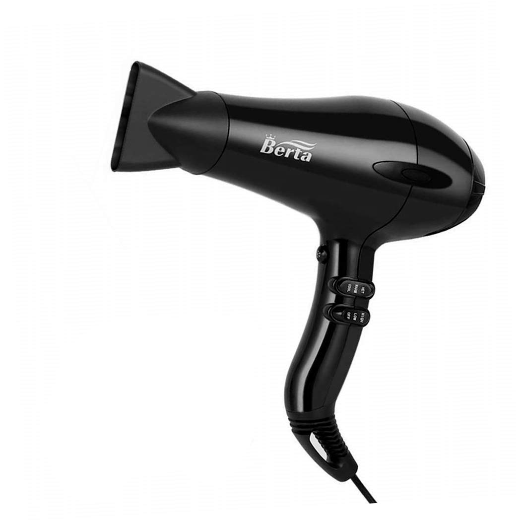 Professional Tourmaline Blow Dryer with Comb,1875W Negative