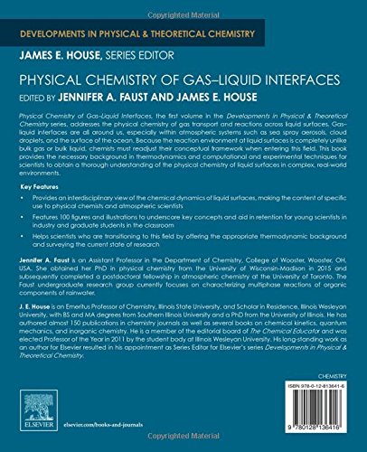 Physical Chemistry of Gas-Liquid Interfaces (Developments in Physical & Theoretical Chemistry)