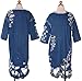 Qicool Womens Short Sleeve BF Style Ripped Distressed Hole Clubwear Party Denim Dress