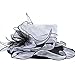 Women Organza Kentucky Derby Church Dress Fascinator Wide Brim Wedding Tea Party Hats (Floral White)