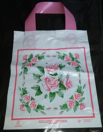 Plastic Shopping Bags, 25pcs