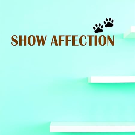 Discounted Vinyl Wall Decal Show Affection Home Decor Picture