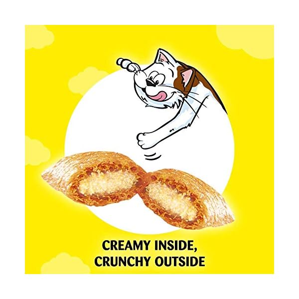 Dreamies-Cat-Treats-Tasty-Snacks-with-Delicious-Chicken-2-Tubs-of-350-g Dreamies Cat Treats Chicken 350g (pack of 2)