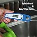 MEAT THERMOMETER - Digital Readout Lets You Cook Your Steaks To The Perfect Temp And Never Serve Under Cooked Chicken Again. Number 1 Rated For BBQ Grill, Smoker, Oven.