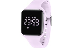 BOMIEUX Kids Watch Digital Watch for 5-12 Years Old Boys Girls, Kids Fitness Tracker Watch with Alarm Clock, Stopwatch, Step Counter Sports Watch, No App Waterproof Watch for Kids Teens Gifts