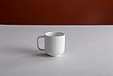 Nordic Style Ceramic White Mug Set of 2